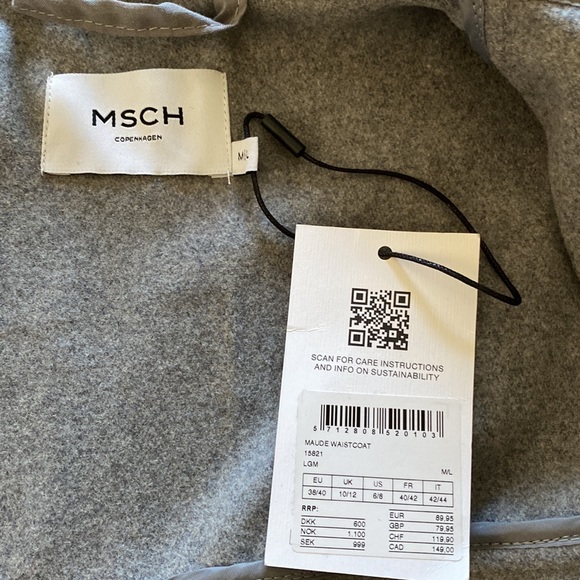 MAUDE WAISTCOATMOSS Copenhagen, M/L - Picture 10 of 10